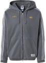ADIDAS ORIGINALS Tepláková bunda karí / čadičová / svetlosivá / tmavosivá